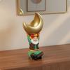 Vassoio Portagioie Statuetta in Resina Idea Regalo Decorativo da Servizio Scultura da Tavolo Dipinta a Mano