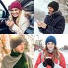 YIPINU Winter Sports Fleece Hat - Warm Skiing & Cycling Ear Protection
