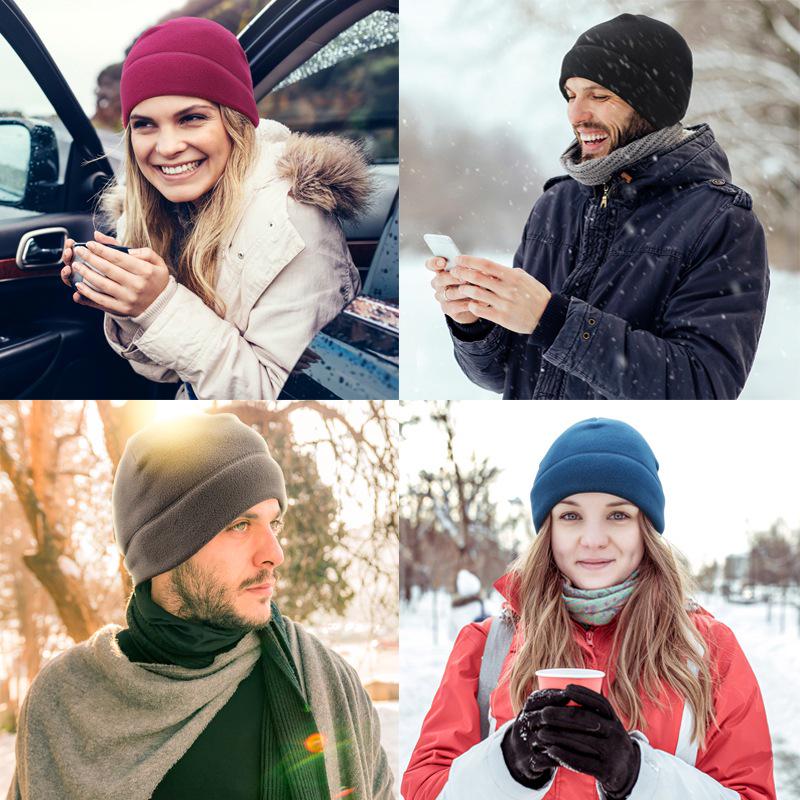 YIPINU Winter Sports Fleece Hat - Warm Skiing & Cycling Ear Protection