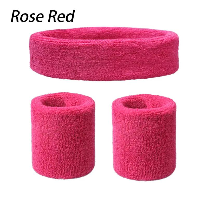 A Set Of Wristband Headband Headband Set For Sports,Sweat Absorbing,Basketball,Headband And Wrist Protection