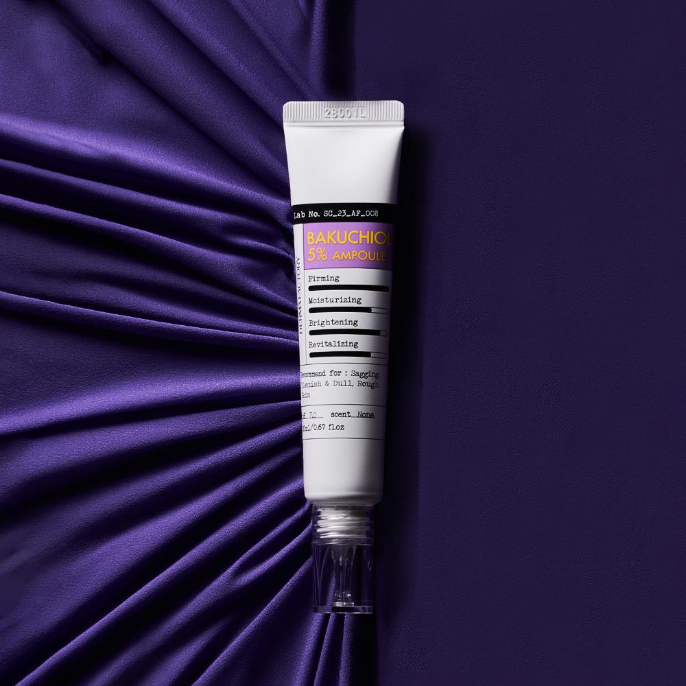 

[VEGAN Certified] DERMA FACTORY Bakuchiol 5% Ampoule 20 ml