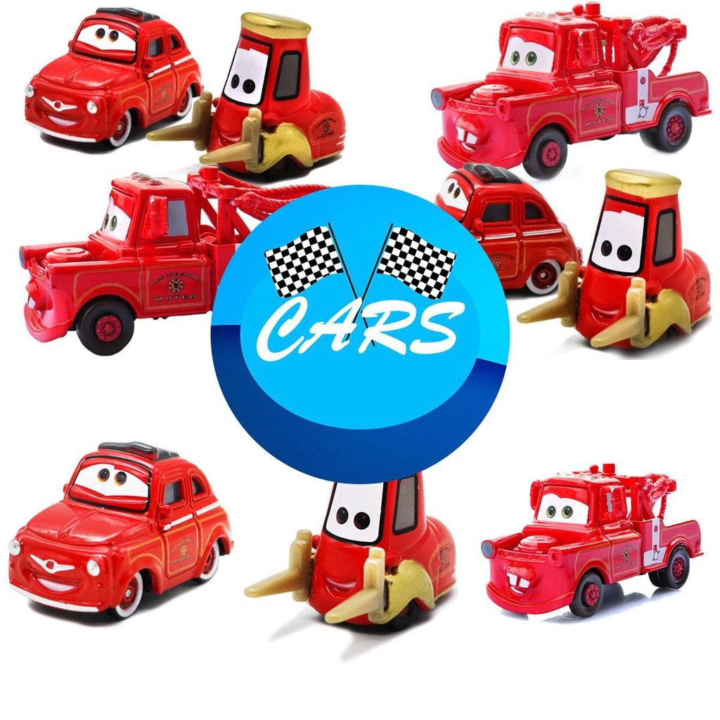 Exquisite Cars Red Mater Racer Cappuccino Alloy Car Model For Kids Mini Toys