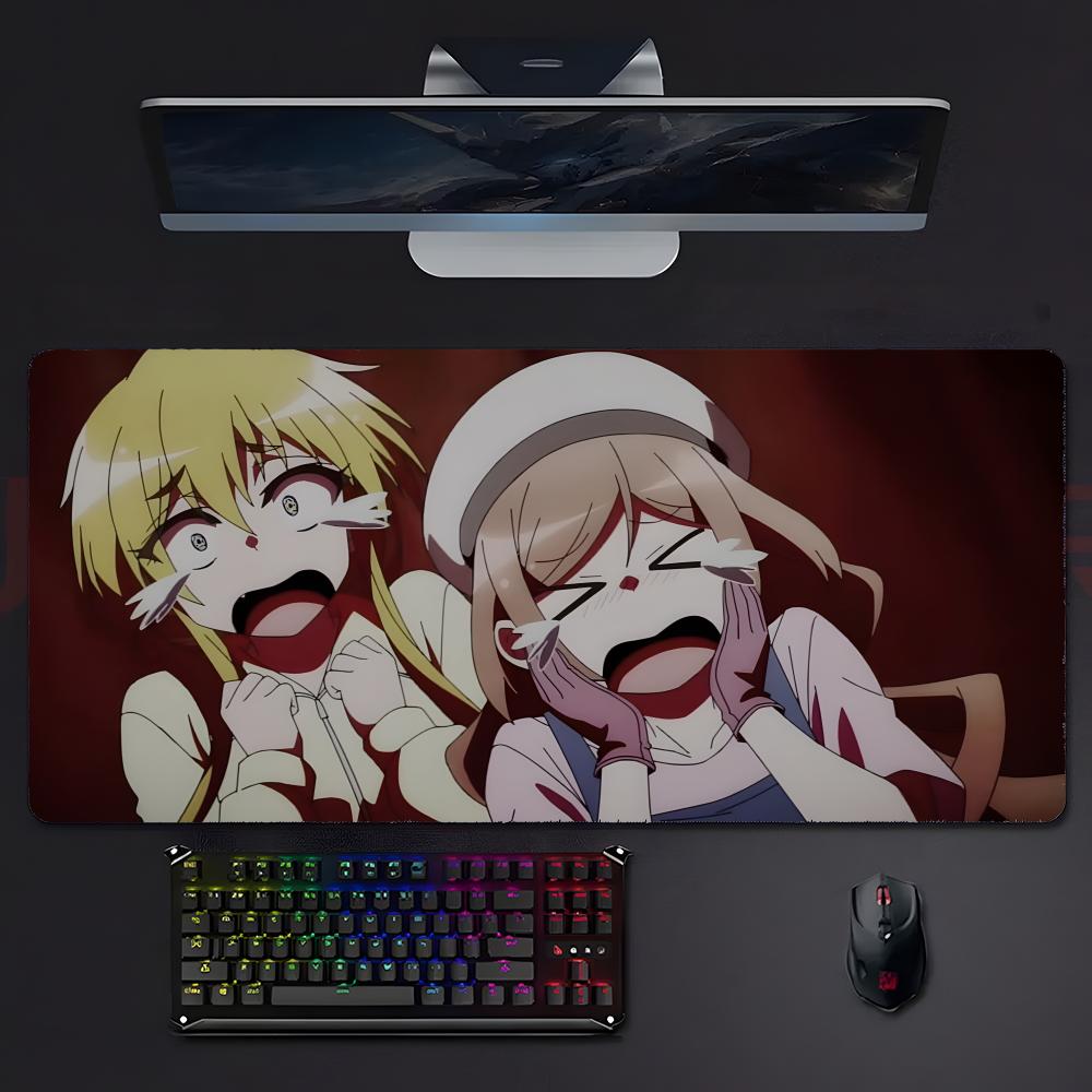 Scary Mysterious Anime DDark Gathering Mouse Pad Mousepad Large Gaming Lockedge Thickened Pc Table Desk Mat