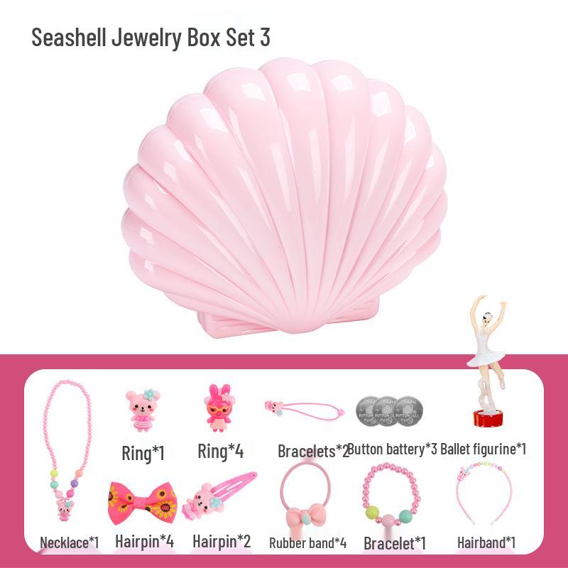Little Girl Princess Ballet Music Box - Rotating Crystal Ball Birthday Gift for Children