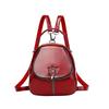 New Small Backpack Easy To Match Multi Purpose Retro Oil Wax Leather Women's Bag Korean Version One Shoulder Crossbody Bag Handbag