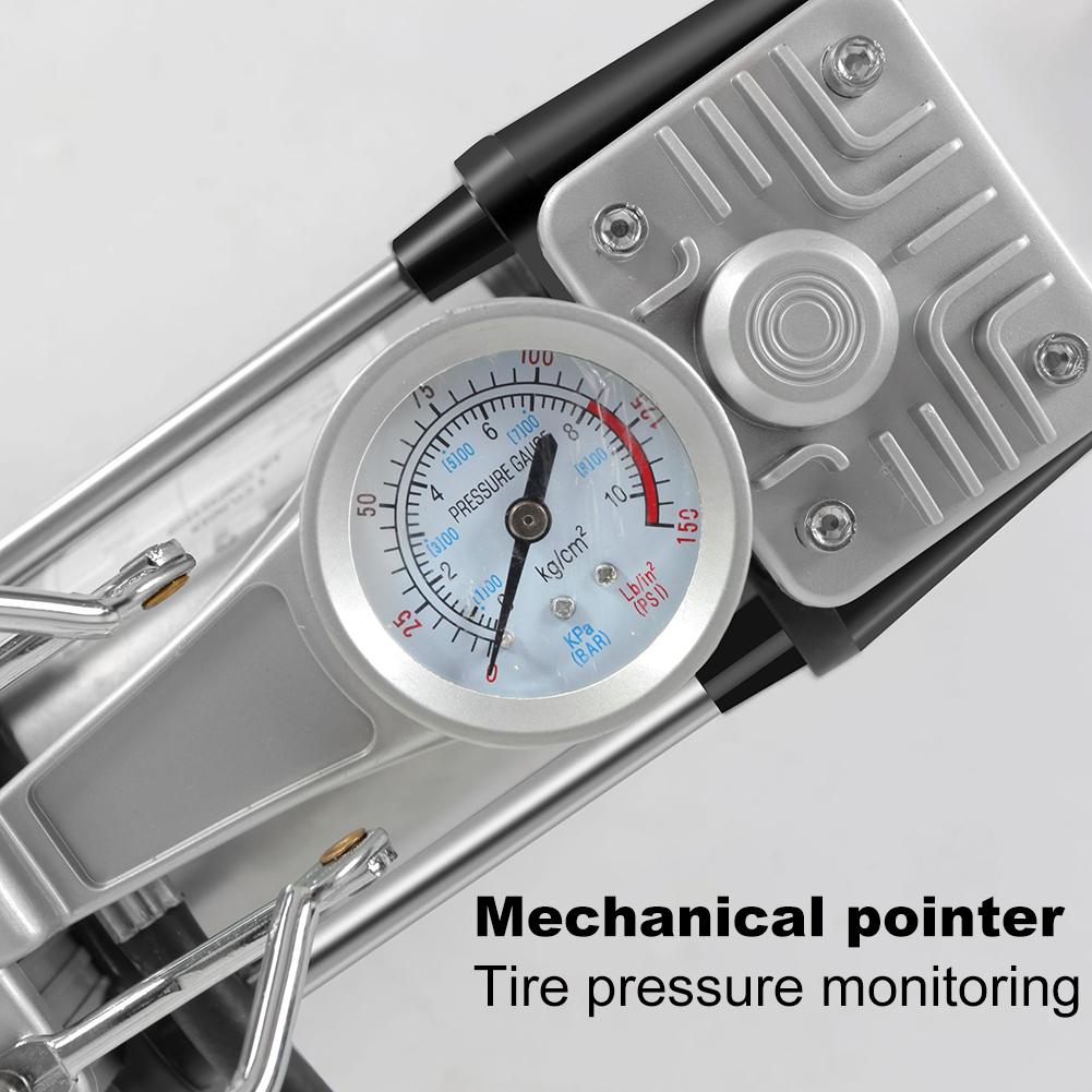12V 150PSI Hochleistungs-Tragbarer Metall-Luftkompressor Autoreifenpumpe mit Manometer Elektrische Autoluftpumpe Automatische Aufblaspumpe