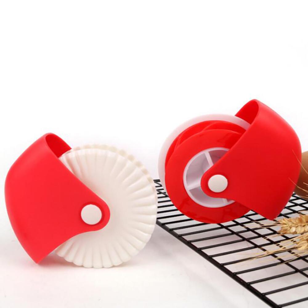 Plastic Dough Lattice Roller Cutter Pull Net Wheel Knife DIYPizza Pastry  Pie Craft Making Tool Baking Accessories Kitchen