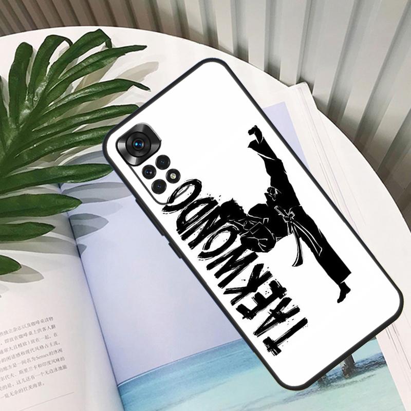 Kung Fu Taekwondo Karate Funda For Xiaomi Redmi Note 14 10 11 12 13 15 Pro Plus Case For Redmi 15 15C 14C 12C 10C 13C