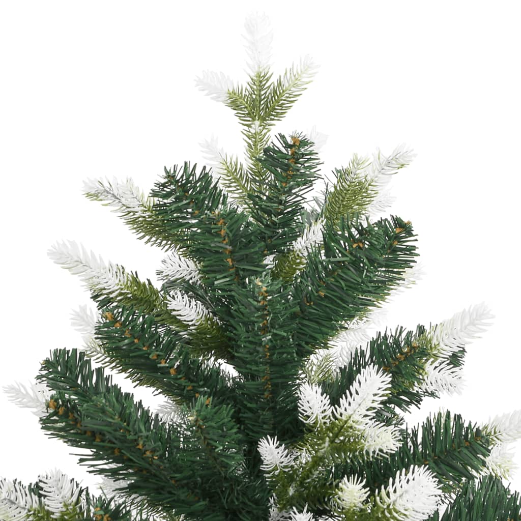 Vidaxl Sztuczna Choinka Zawiasowa, Ośnieżona, 210 Cm