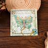 Elegant Butterfly Shape Metal Bookmarks with Chain Pendant Books Page Marker Reading Aid for Book Lover Readers Writers