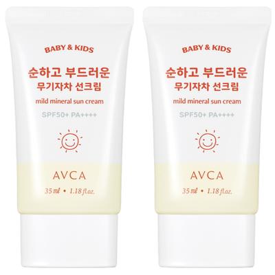 Avca [Avca] Baby   Kinder Hypoallergenes Mineralischer Tee Sonnenschutzcreme LSF50+ PA++++ 35ml 2