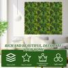 DIY Artificial Plant Wall Panel Plastic Hanging Grass Backdrop Wall Panel Outdoor Artificial Privacy Fence Screen For Home Garde