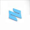 Car Front Rear Logo Auto Grille Emblem Sticker Accessories For Suzuki Jimny Swift Samurai Vitara SX4 Alto Kaiser Ingnis DZire