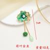 Guochao new Chinese cheongsam press placket pendant brooch retro corsage clothing accessories pin