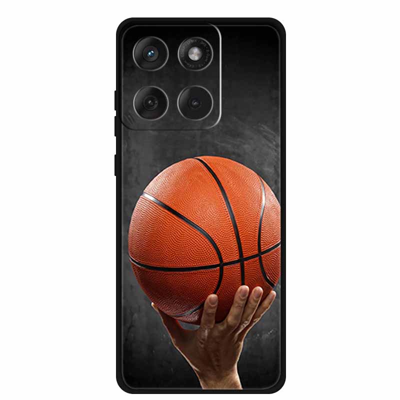 Für Motorola Edge 70 5G Hülle 2025 Mode Schwarz Silikon TPU Weiche Handyhülle Für Motorola Moto X70 Air 5G Rückseite Hülle Fundas