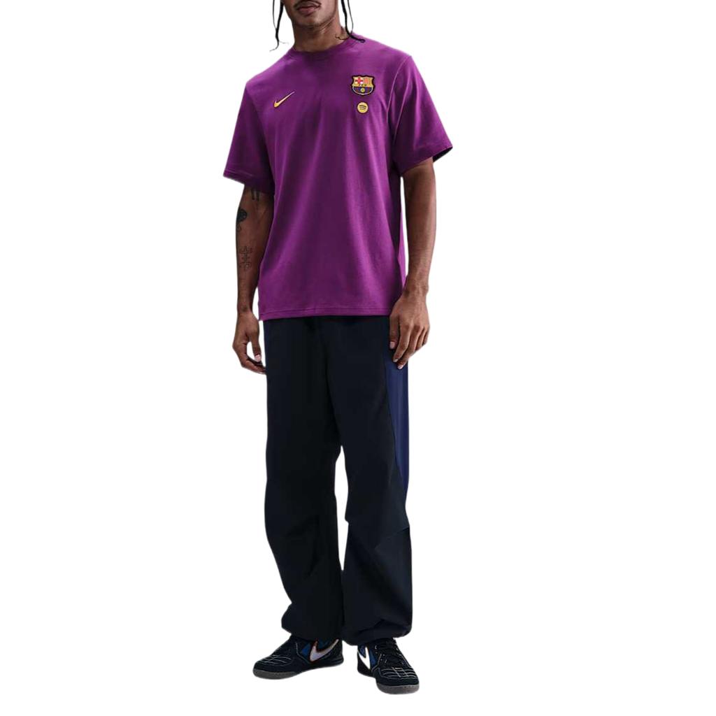 Nike Dri-Fit Swoosh Barcelona Football Club Breathable Short Sleeve Jersey Fan Edition Men jersey HJ6549-595