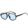 Double Beam Irregular Retro Style Ladies Fashion Sunglasses Spring Summer Bright Vacation Atmosphere Beach Accessories
