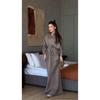 2026 New Fashion Women's Loose Long-Sleeve Shirt with Turn-down Collar and High-Waisted Skirt Set