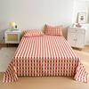 Cotton Polished Sheets Three-piece Set, Pure Cotton Student Dormitory Single Skin-friendly Sheets Three-piece Set