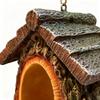 Fuglehus Mater Åpen Design Fuglehus Stativ Dekorativ Stor Fuglemater For Kolibri Ekornoppvisning Fôringsvindu