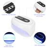 108W Nail Gel Curing Light Painless UV  LED Dual Light Source Nail Polish Dryer LightUS Plug