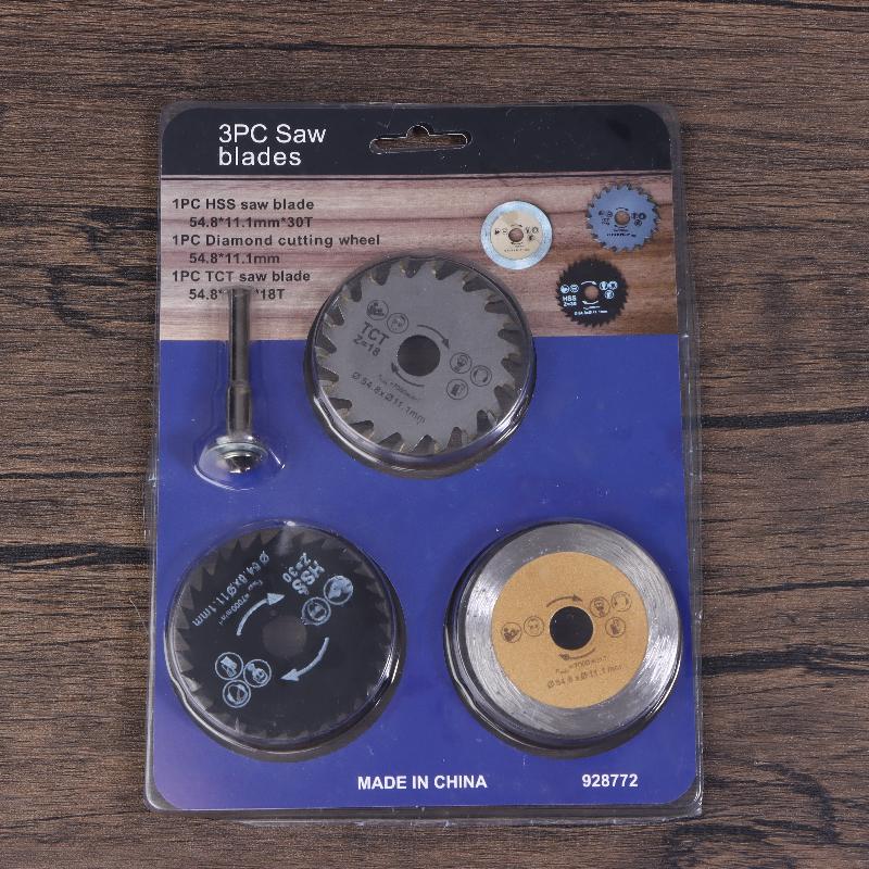 85mm TCT Carbide Saw Blade 24T 30T 36T Circular Saw Blade Bore 10mm 15mm Wood Cutting Disc For Multi-function Power Tool