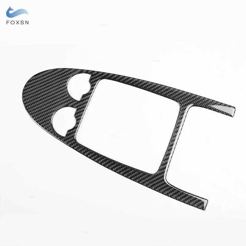 Für Mercedes Benz SLK R171 2004 2005 2006 2007 2008 2009 2010 Kohlefaser Auto Mittelkonsole Schalthebel Panel Abdeckung Rahmen Zierleiste