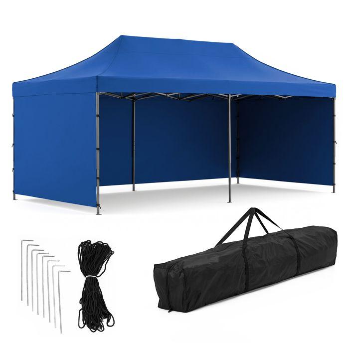 Gazebo pieghevole - SPRINGOS - GP0007 - 3x6 m - acciaio anticorrosione - Poliestere Oxford 420D