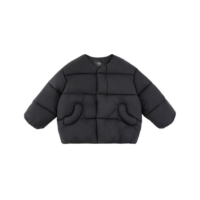 Gepolsterte Winterjacke mit Cartoon-Aufdruck für Jungen