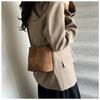 Women Suede Bucket Bag Faux Suede Shoulder Bag Large Capacity Women's Commuting Bags Retro Trendy Solid Color Tote Handbags 2025