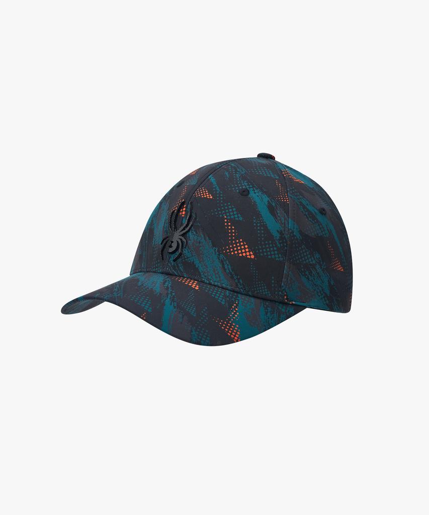 SPYDER Men'S Lightweight Logo Pattern Ball Cap Spkpanca304Mdgn