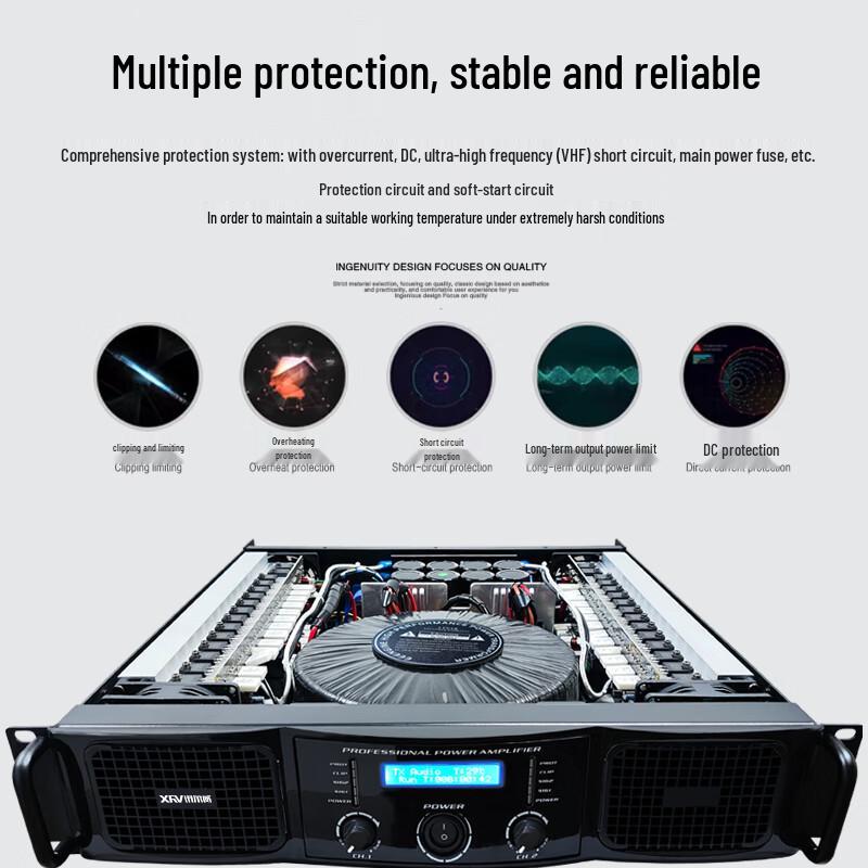 Xun'erwei XEW Professional AB Class Power Amplifier (CN Version)