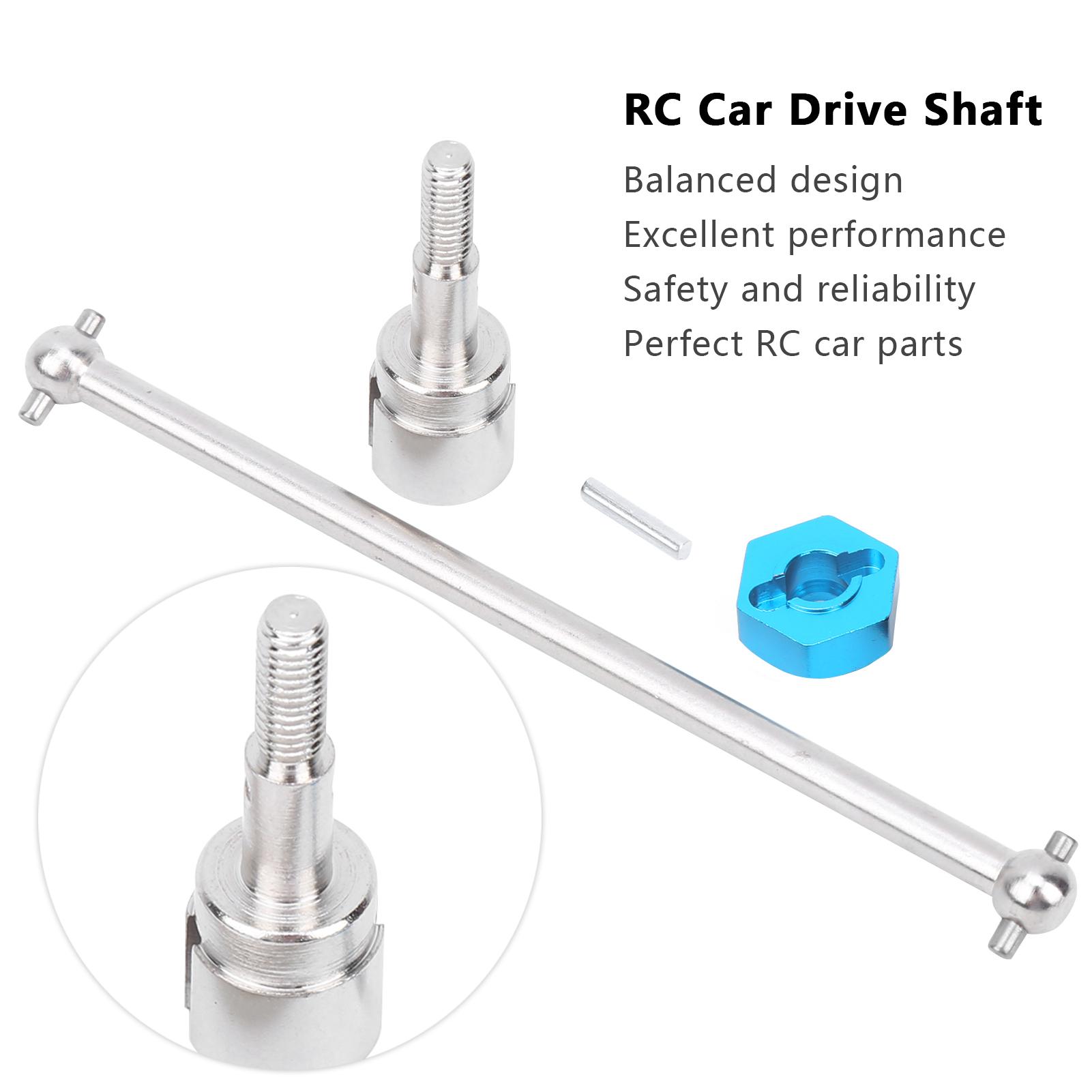 

Drive Shaft 5mm Wheel Hub Adapter Combiner Fit for 94111 94108 1Celsius10 RC Car