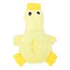 Dog Chew Toy Cute Duck Interactive Plush Squeaky Puppy Teeth Chewing Toy for Home Outdoor