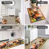 1/2 Pcs Rooster Kitchen Rug Home Decor, Rustic Farmhouse Style Decorative Kitchen Mat, Non-slip Corridor Foot Mat