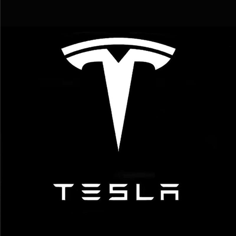 

LED Car Door HD Laser Projector Lights Door Welcome Lamp For Tesla Model 3 Y S X Cybertruck Juguete Roadster Coil Bonina SpaceX