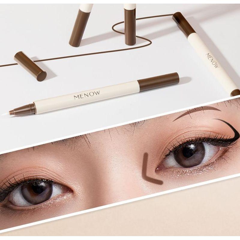 MENOW - 2 In 1 Smooth Eyeliner & Remover Pen - 2 Colours