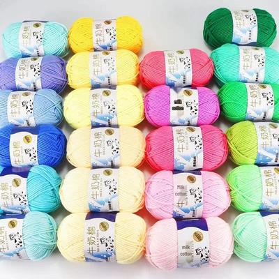Set Cappello e Sciarpa Lavorati a Maglia a Mano - Filato di Cotone al Latte a 5 Fili, Spessore Medio per Neonati e Bambini, Pettinato.