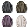 Mens Casual Cotton Sweatshirt With Embroidered Letter Print For Spring Autumn Wear
