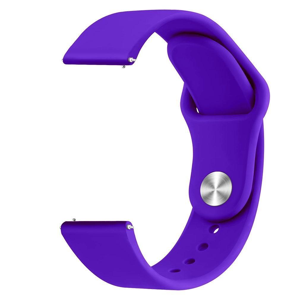 Pulseira esportiva de silicone de 20 mm / 22 mm para Samsung Galaxy Watch 4 5 6 40 mm 44 mm 6 Classic 43 mm / 47 mm 5 LTE 44 mm 5 Pro 45 mm 4 Classic 42 mm 46 mm 3 41/45 mm