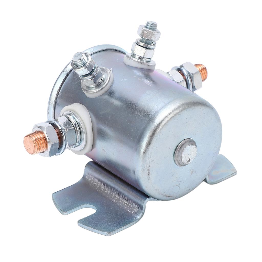 12V Continuous Duty Solenoid 4 Terminals 100AMP High Performance 1114208 SAS5203 for Golf Cart