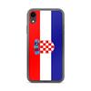Phone Case – Flag of Croatia – Compatible iPhone XR – Soft Case – Resistant and Shockproof - Silicone - Pixelforma
