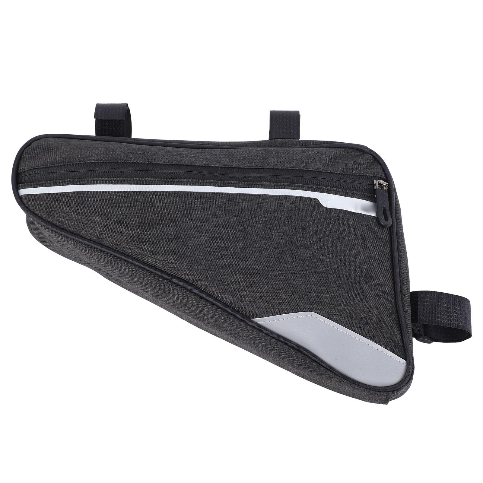 

Велосипедная треугольная рама сумка 1.2 л полиэфирное волокно водонепроницаемая велосипедная под верхнюю трубу угловая сумка для