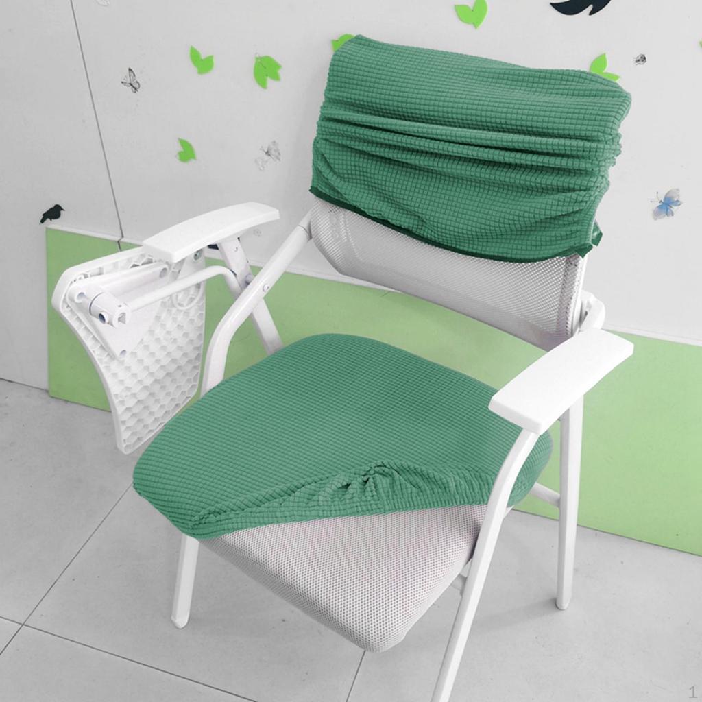 Chair Cover, Dining Stretchable Back Office Seat Protector