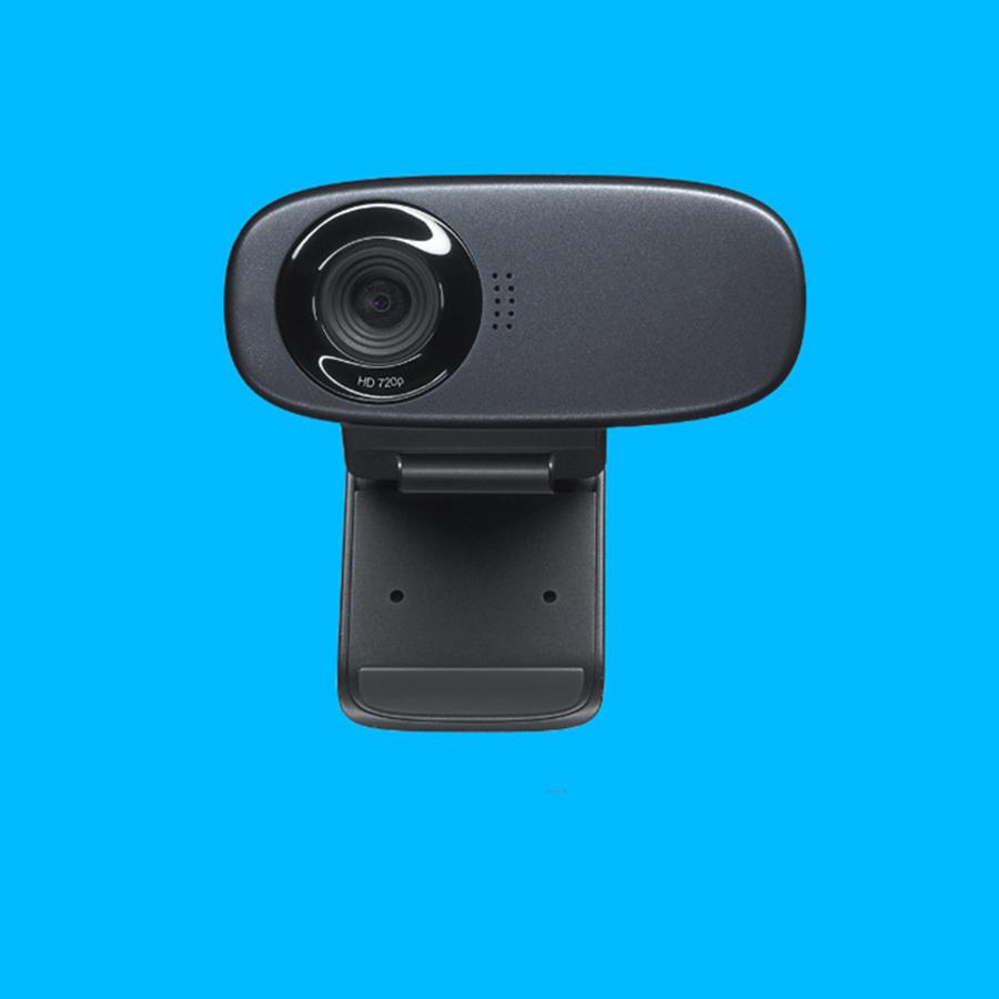 C310 HD USB Webcam For PC Laptop Desktop Windows 7 8 10 Web Camera W/ Microphone