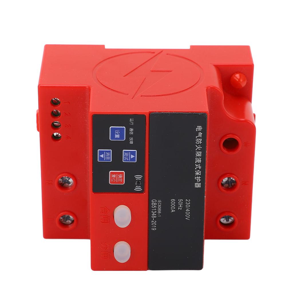 Current Limit Protector Overvoltage Undervoltage Electrical Protective Device DIN Rail 0‑63A AC230/4