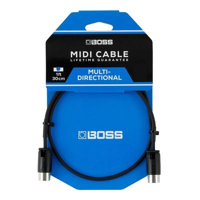 BOSS MIDI Cable 30cm Black BMIDI-PB1