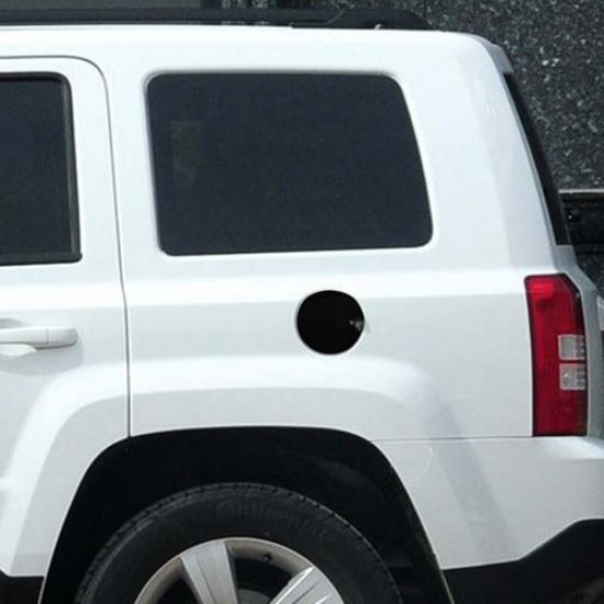 Steel Fuel Filler Gas Cap Door Protector Cover Trim For 2011-2016 Jeep Patriot