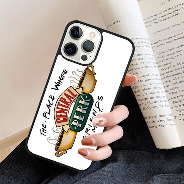 

Friends TV Show Central Perk Phone Case Cover for iPhone 17 Air 16 15 14 13 11 12 Pro Max Plus Fundas Coque iPhone 13
