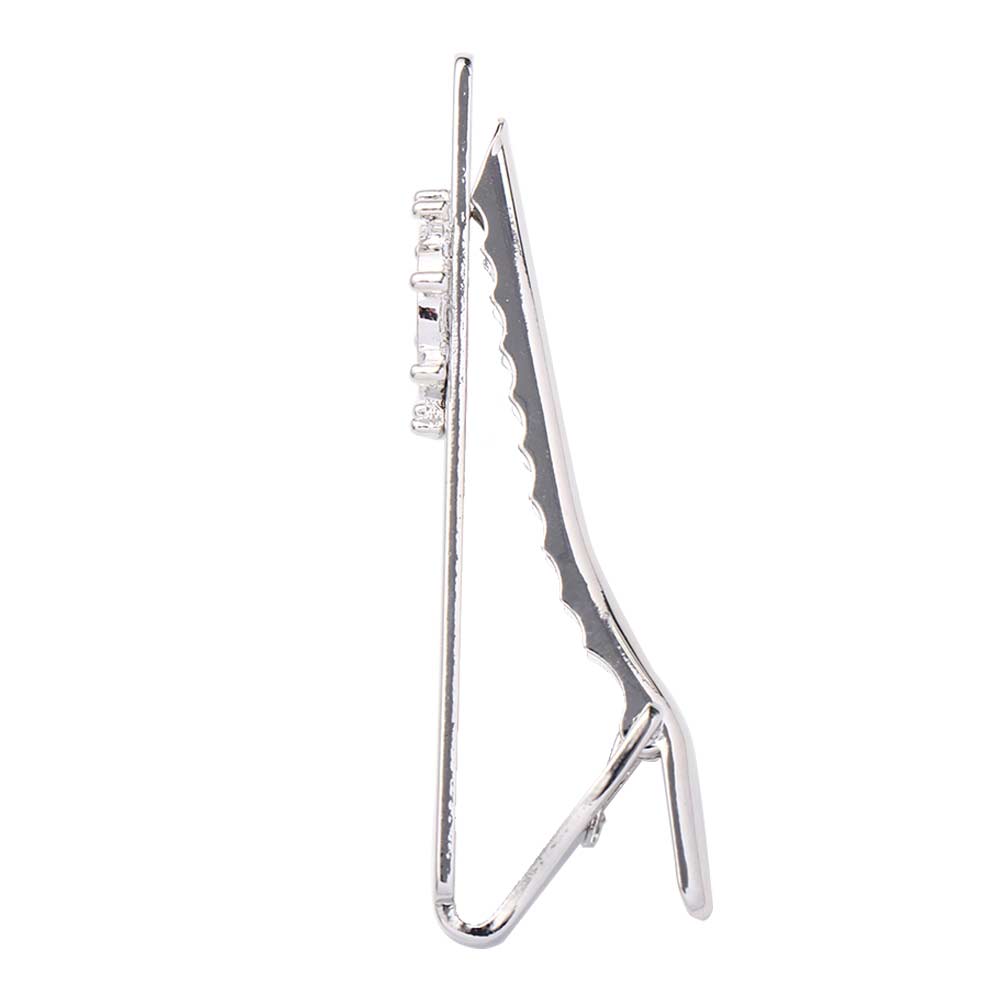 Gold Plated Gift Tie Pin Wedding Men Necktie Buckle Rudder Tie Clip Clasp Clip Necktie Bar Clasp